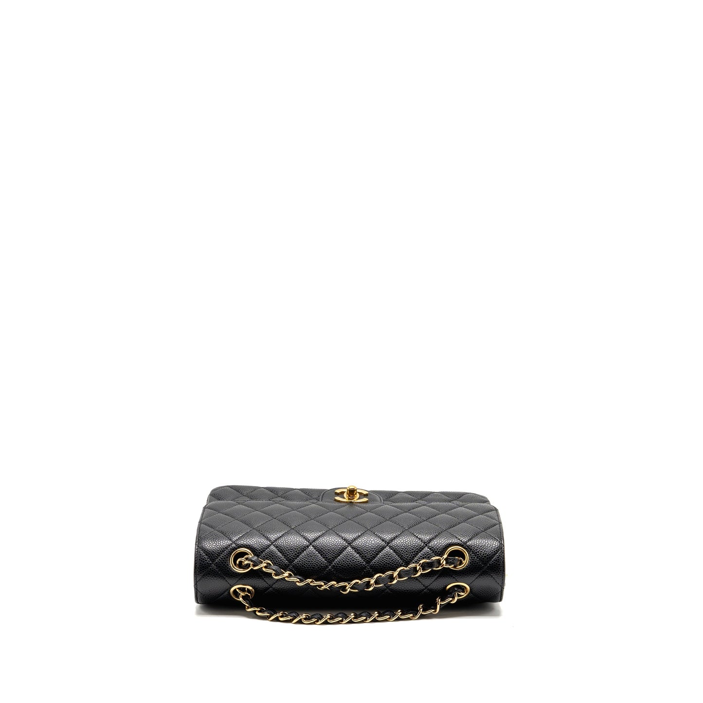 Chanel Medium Classic Double flap bag caviar black GHW