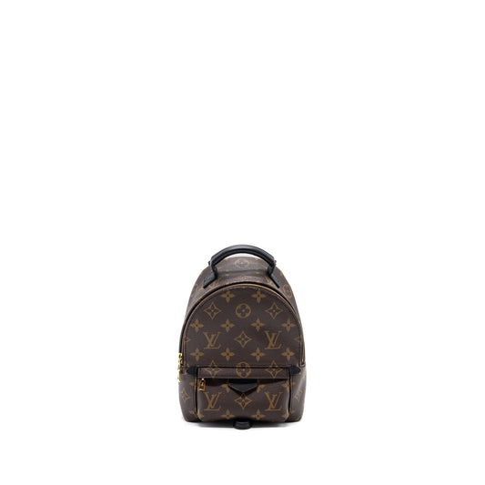 Louis Vuitton Mini Palm Spring  Backpack Monogram Canvas GHW