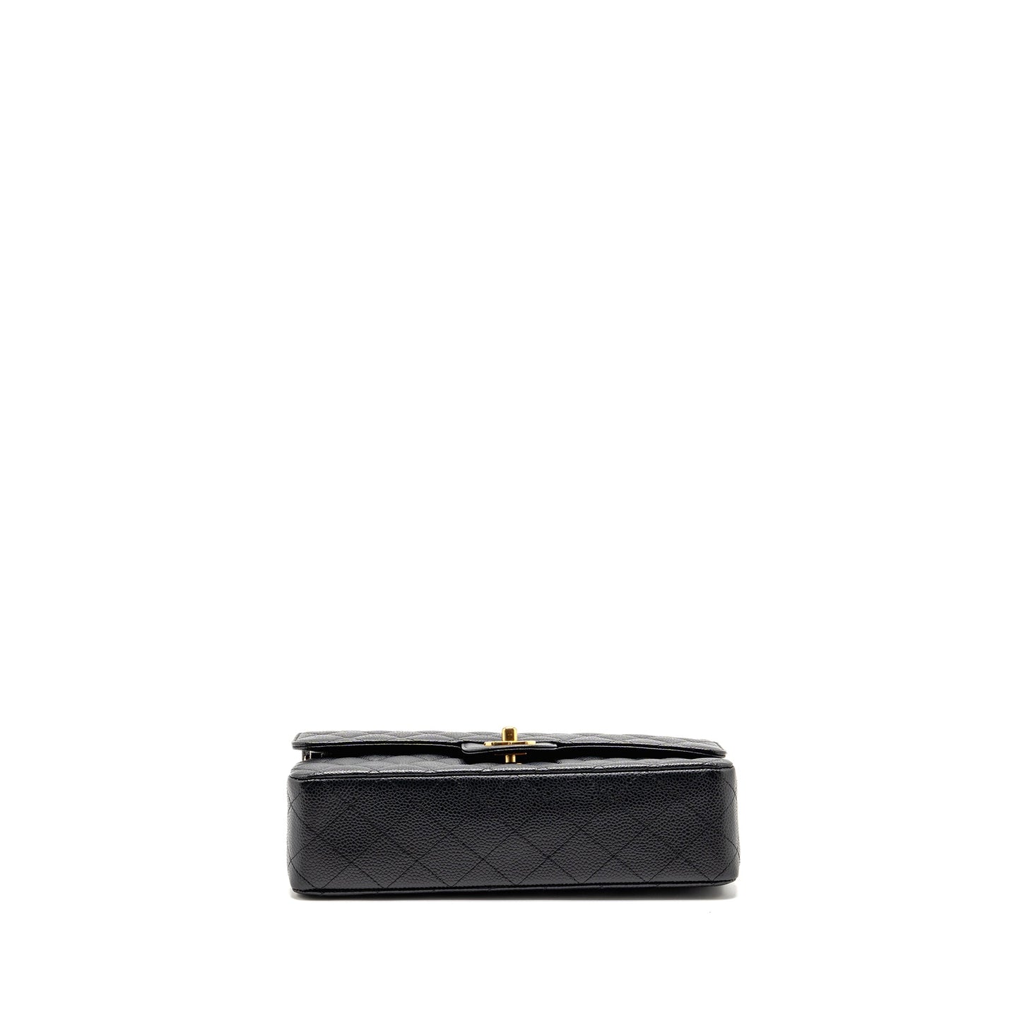 Chanel Medium Classic Double flap bag caviar black GHW