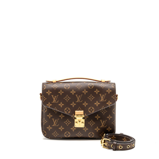 Louis Vuitton Pochette Metis Monogram Canvas GHW