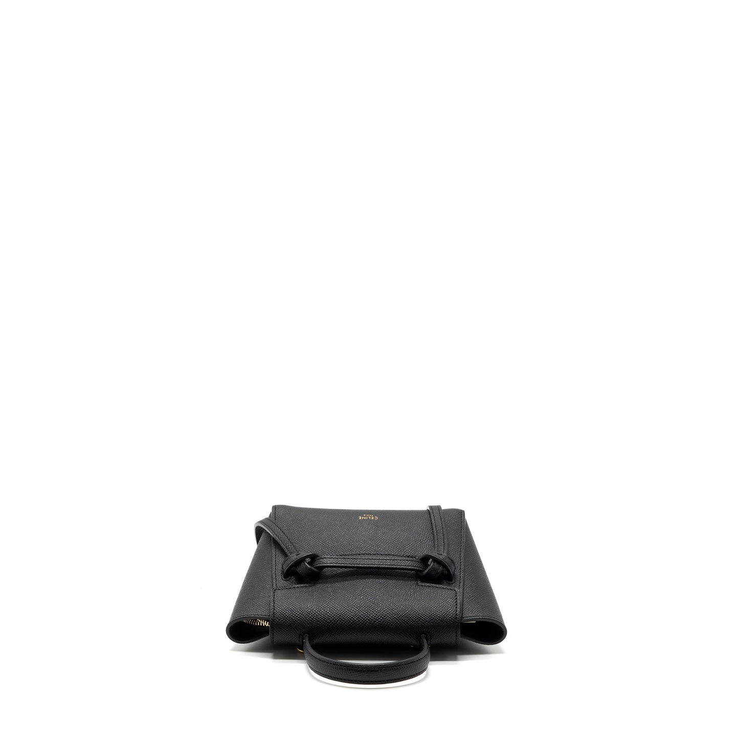 Celine Pico Belt Bag Calfskin Black GHW