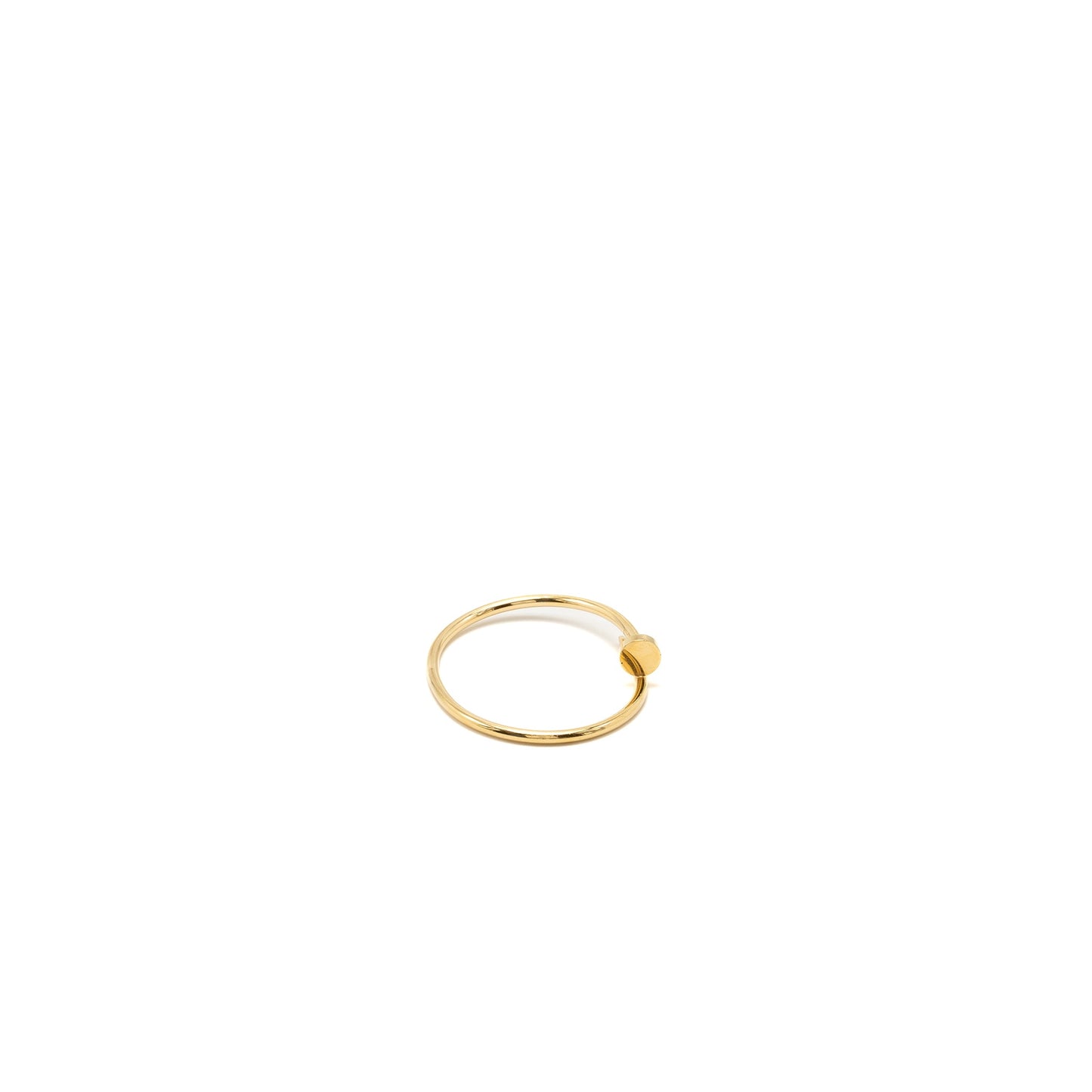 Cartier size 18 juste un clou bracelet yellow gold