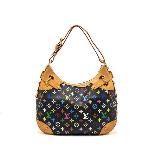 Louis Vuitton Greta bag monogram multicolor black GHW