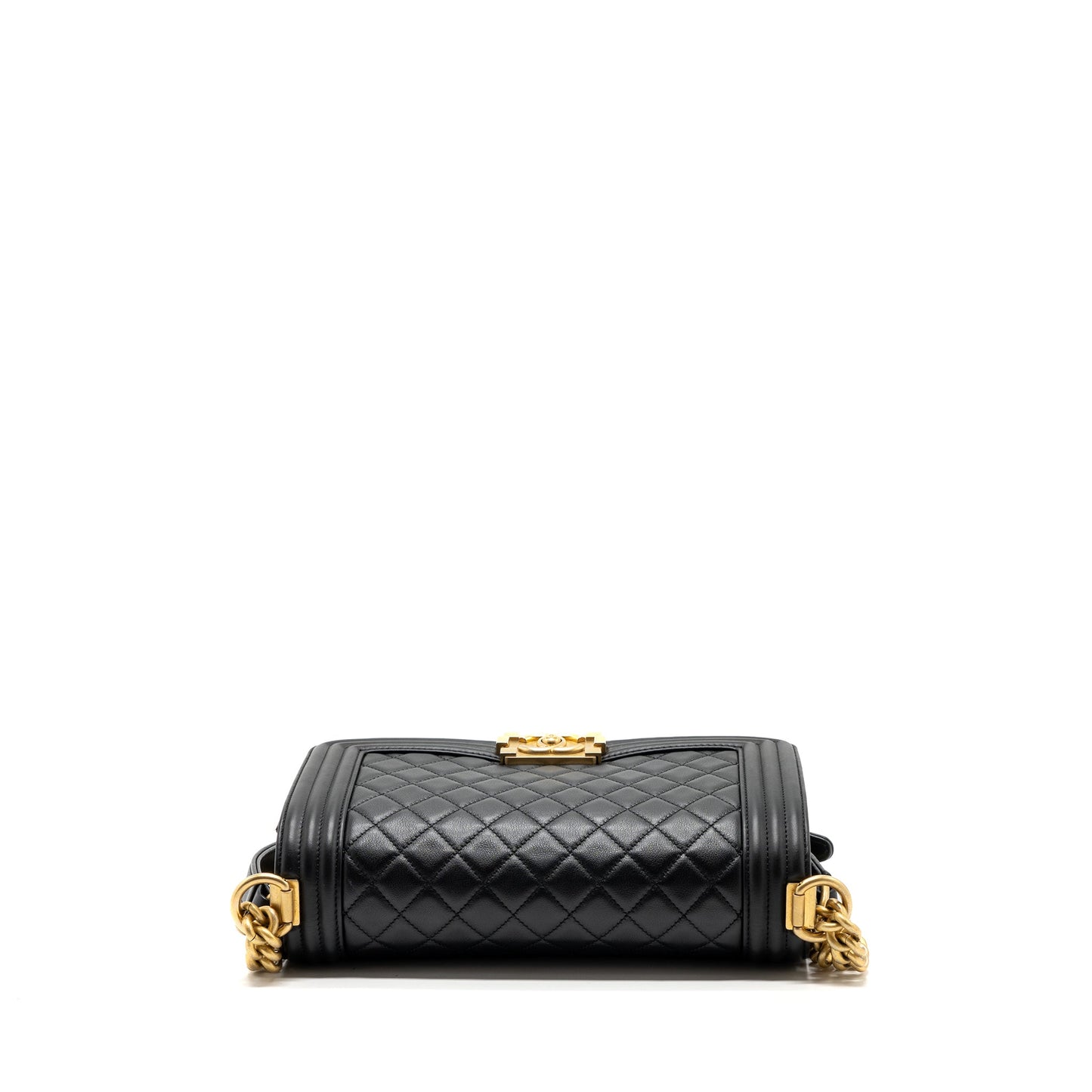 Chanel Medium Boy Bag Calfskin Black GHW