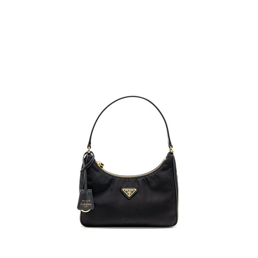 Prada Reedition 2005 Nylon Bag Black GHW