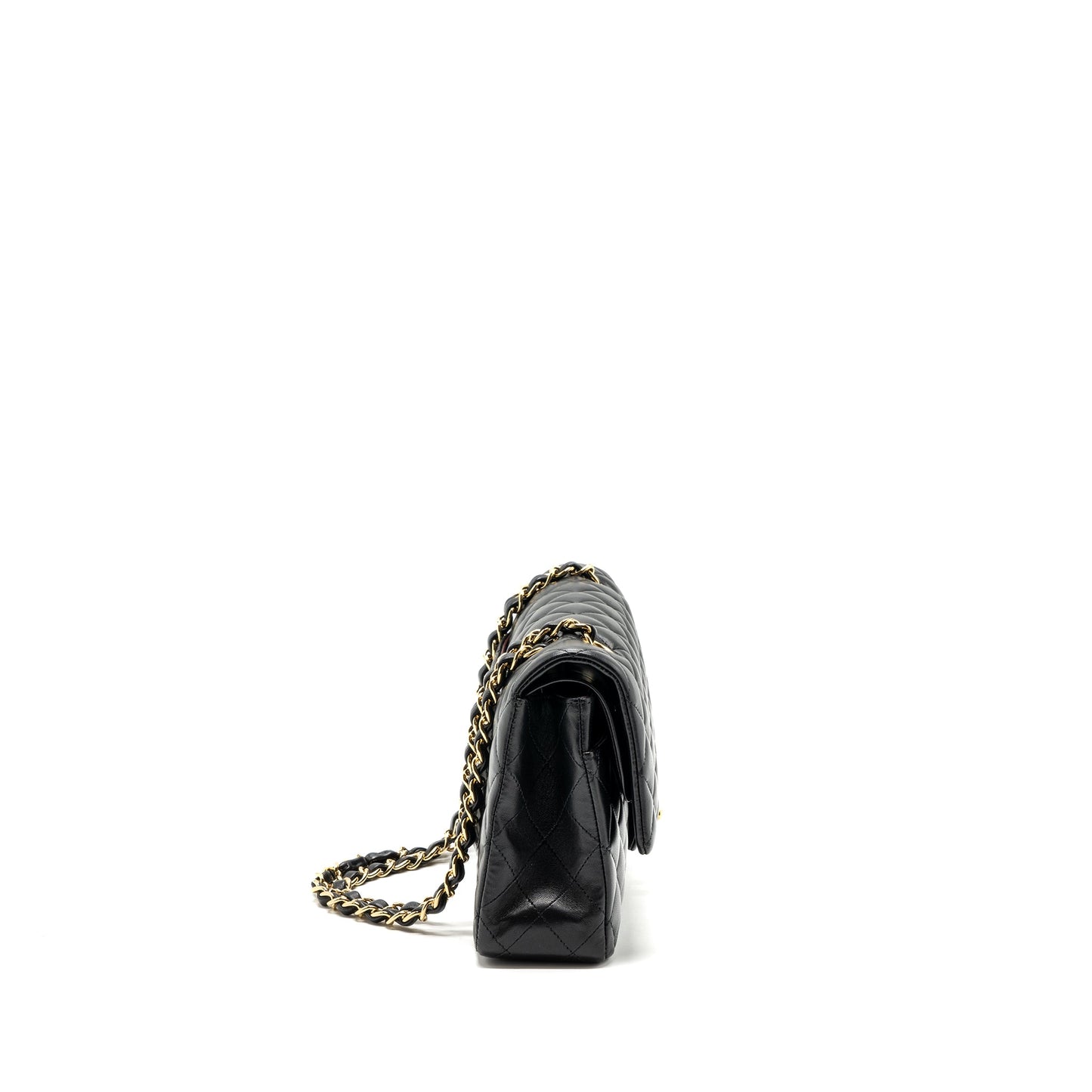 Chanel Medium Classic Flap Bag Lambskin Black GHW