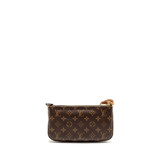 Louis Vuitton Pochette Accessories Monogram Canvas GHW