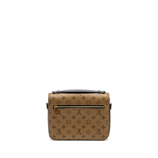 Louis Vuitton Pochette Metis monogram reverse canvas GHW