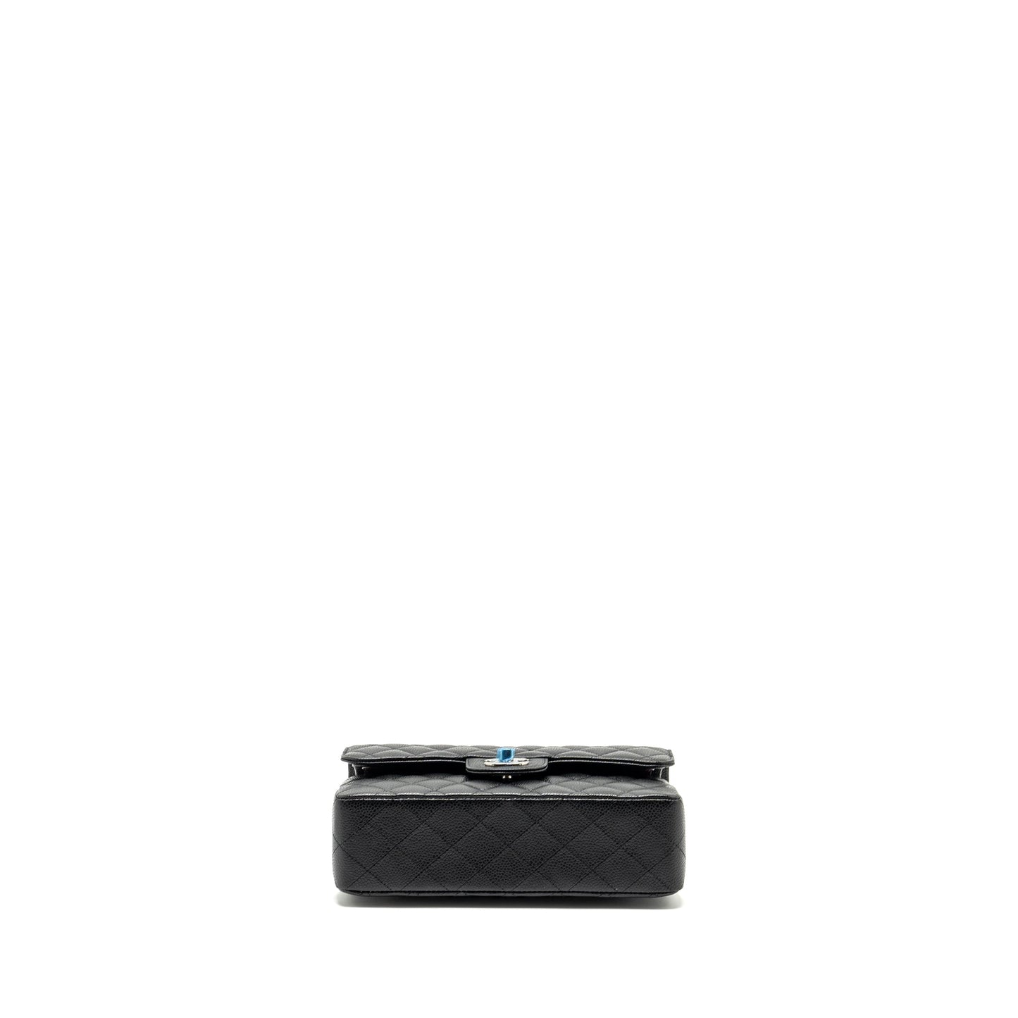 Chanel Small Classic Double Flap Bag Caviar BLACK SHW (Microchip)