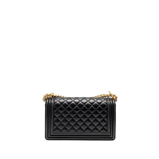 Chanel Medium Boy Bag lambskin black GHW