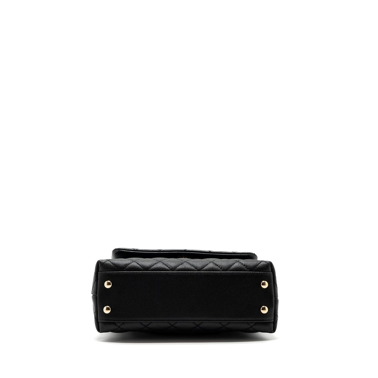 Chanel Small Coco Handle Caviar Black LGHW