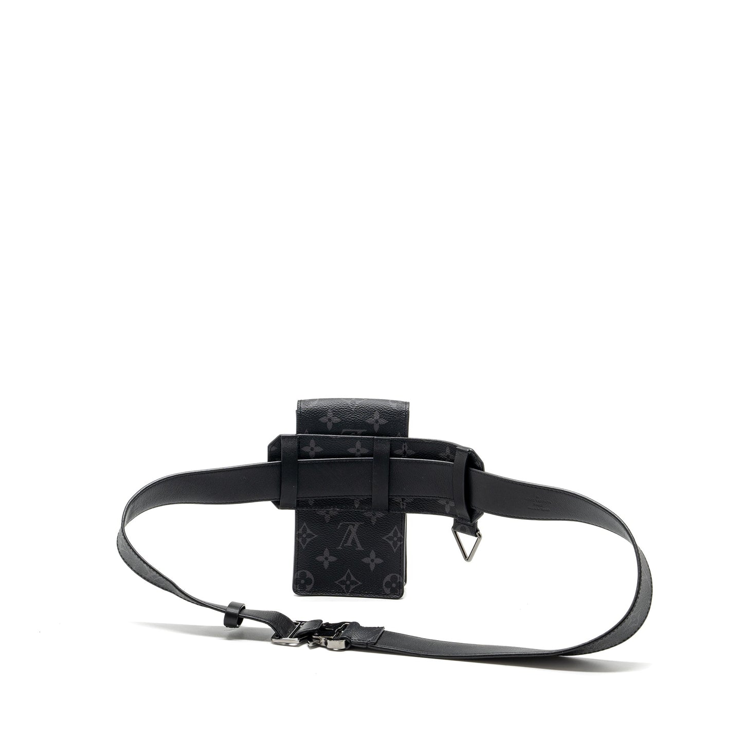 Louis Vuitton Size 90 Utility 35mm Belt Bag Monogram Eclipse Canvas SHW