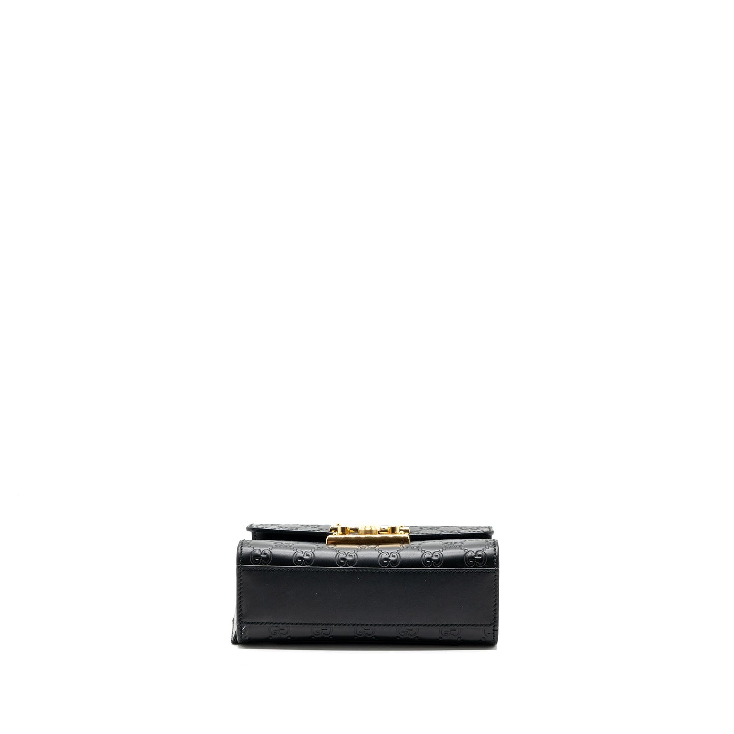 Gucci Small Padlock Chain Bag Calfskin Black GHW