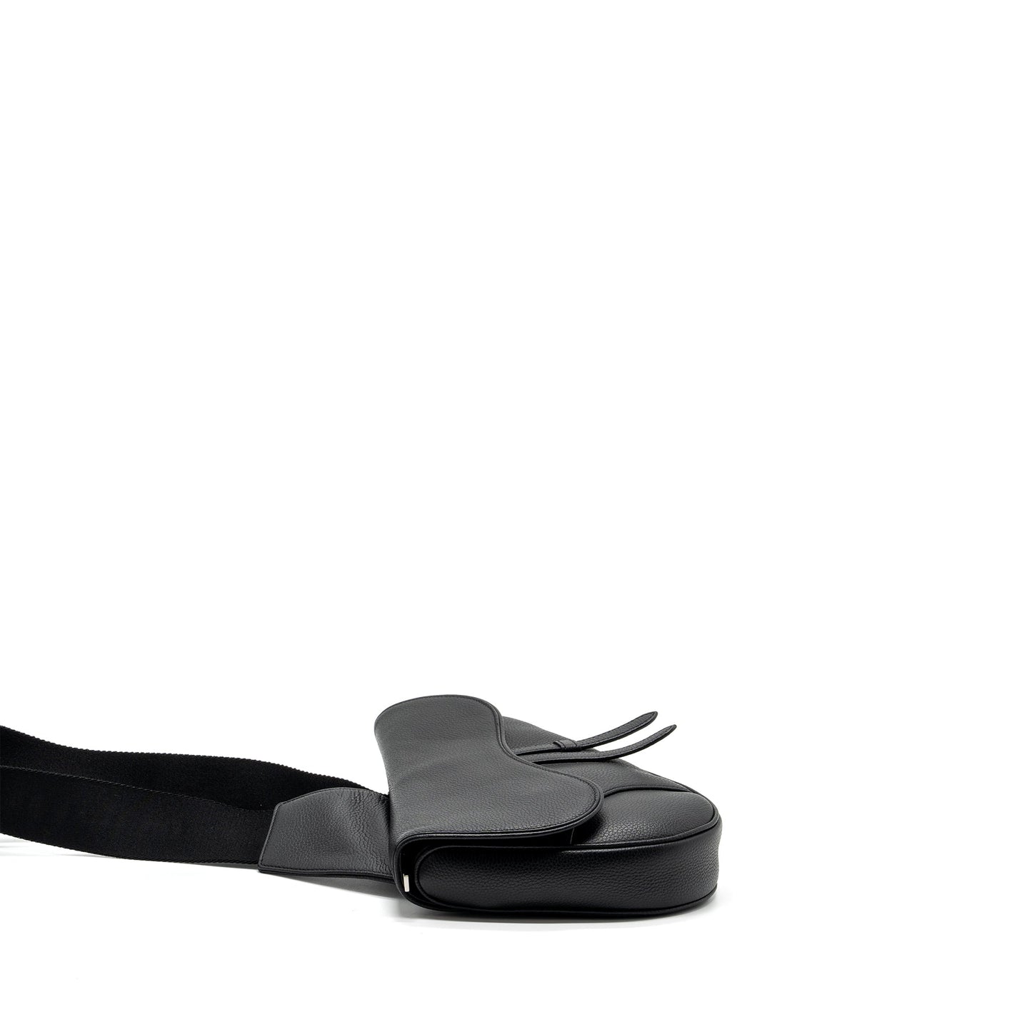 Dior Homme Saddle Bag Calfskin Black SHW