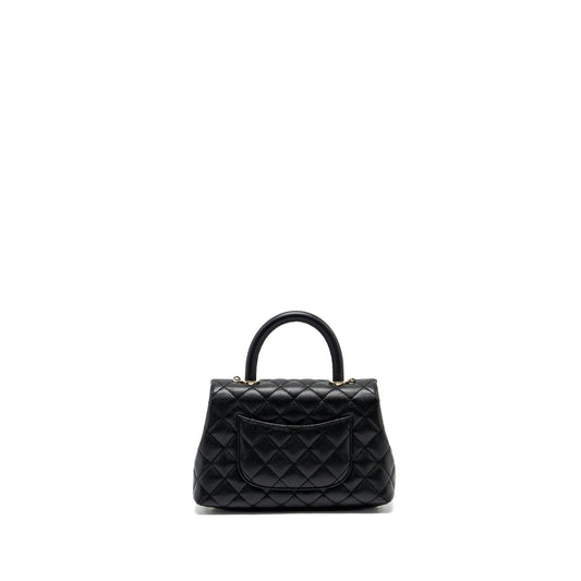 Chanel Small Coco Handle Caviar black LGHW