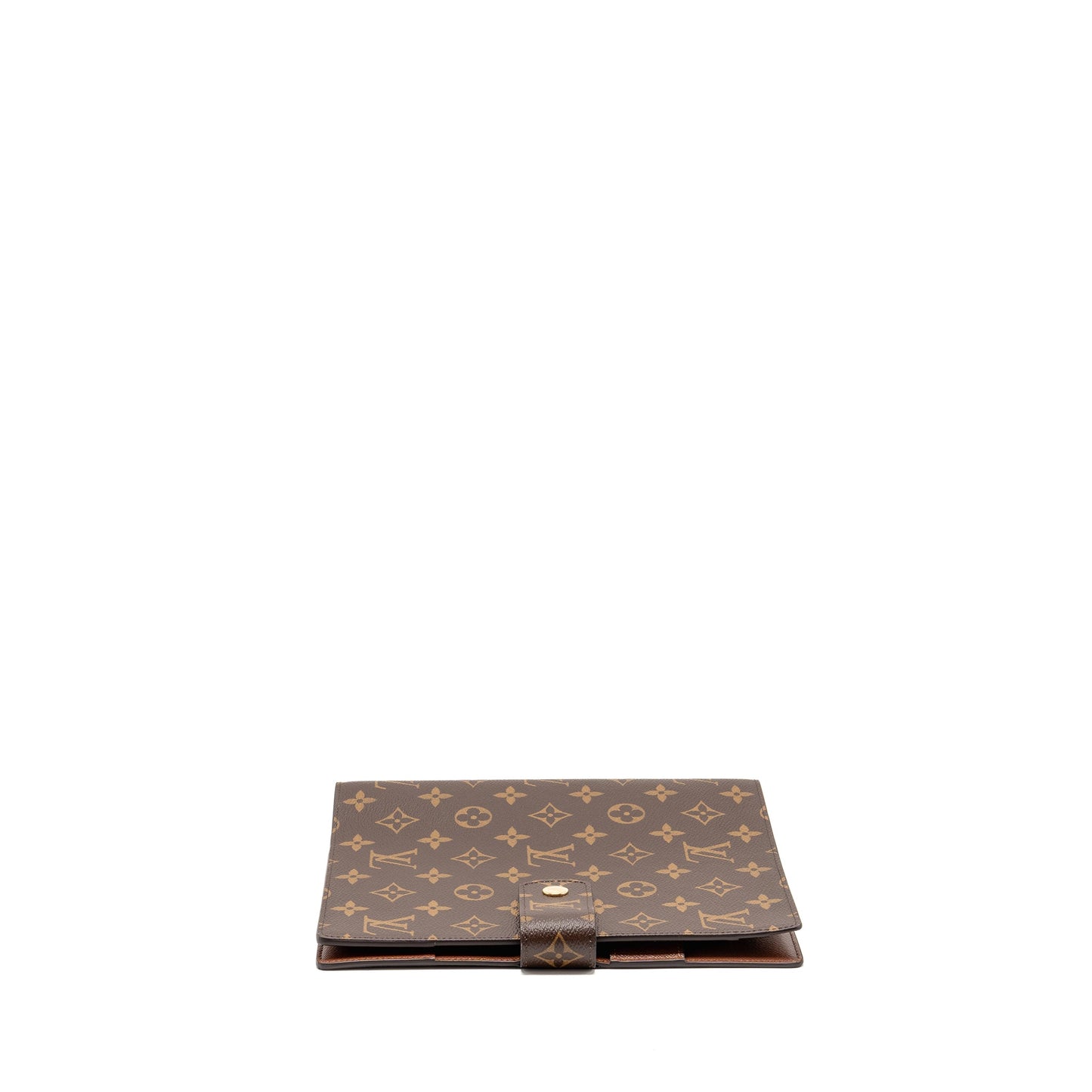 Louis Vuitton Large Ring Agenda Cover Monogram Canvas GHW