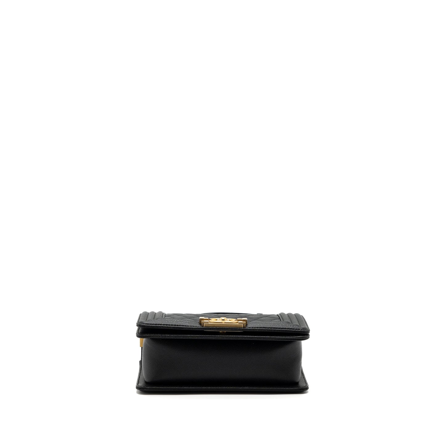 Chanel Small Boy Bag Caviar Black GHW