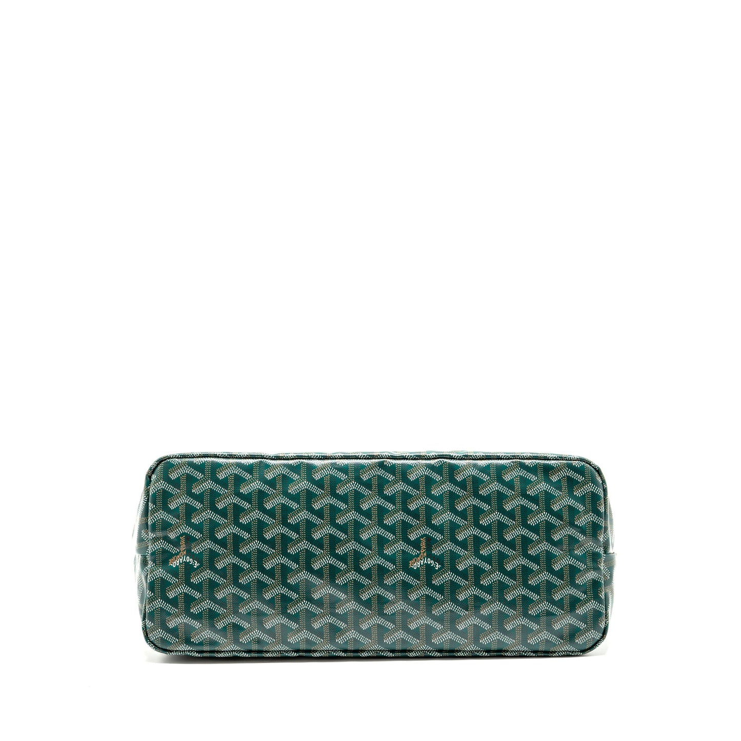 Goyard Boheme Hobo Bag Goyardine Canvas Green SHW
