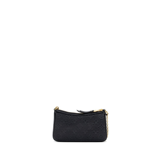 Louis Vuitton Easy Pouch On Strap monogram Empreinte Black GHW (NEW VERSION)