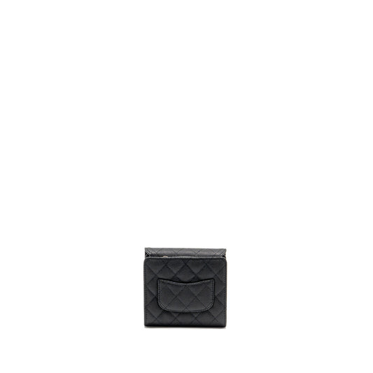 Chanel 23p mini clutch with chain caviar Black LGHW (microchip)