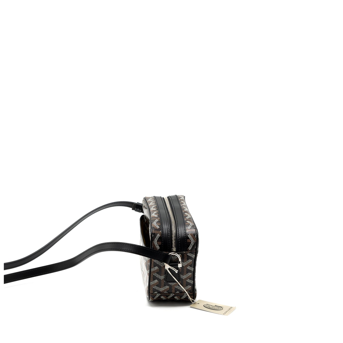 Goyard Cap-vert PM Bag Canvas/ Leather Black SHW