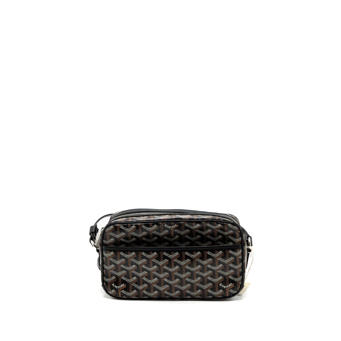 Goyard Cap-vert PM Bag Canvas/ Leather Black SHW