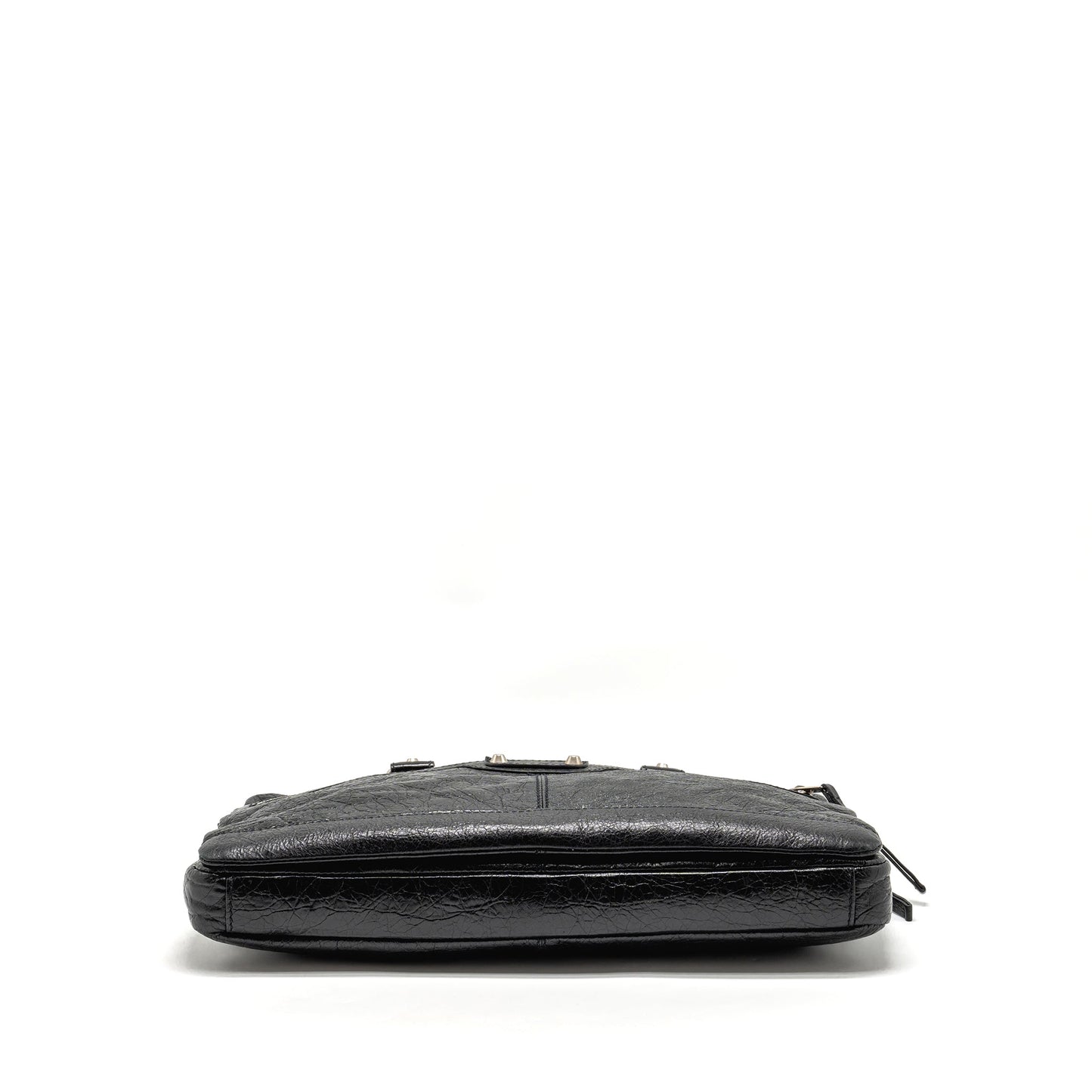 Balenciaga Briefcase Leather Black SHW