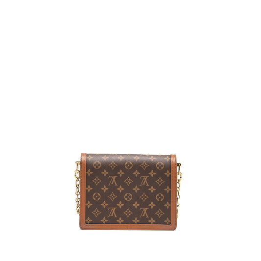 Louis Vuitton Dauphine MM monogram canvas GHW