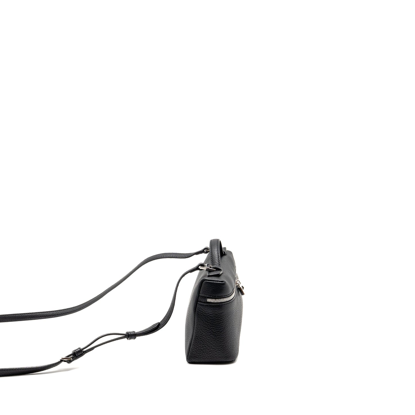 Loro Piana Extra Pocket L19 Grained Calfskin Black SHW