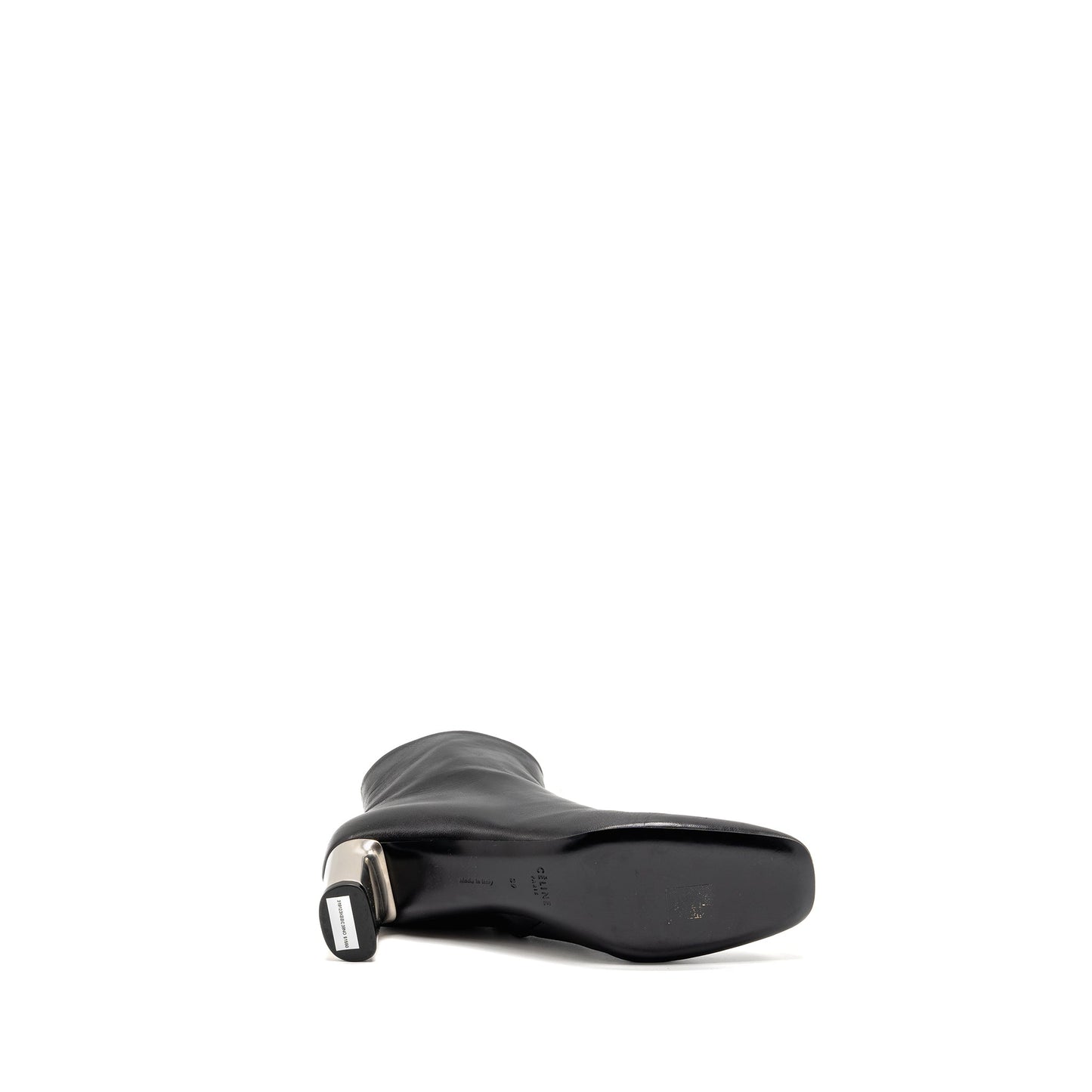Celine Size 39 zipped boot leather black