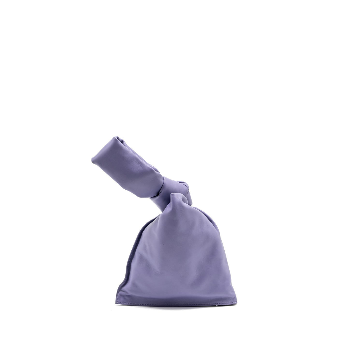 Bottega Veneta Twist Bag Leather Light Purple SHW