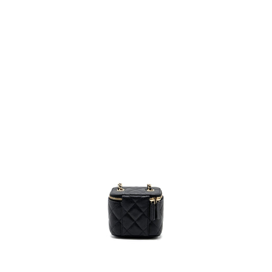 Chanel Mini Vanity Case Caviar Black LGHW