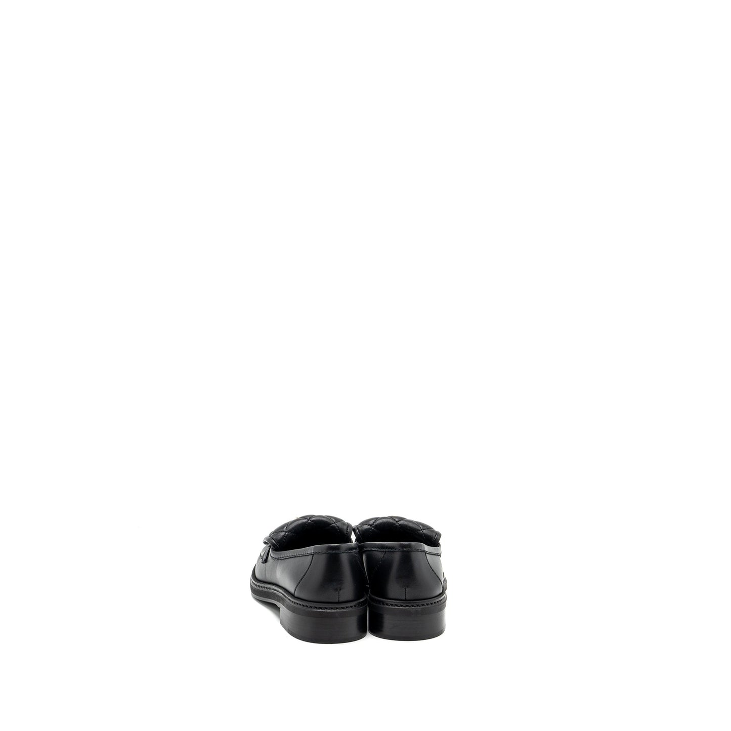 Chanel size 36 CC Turnlock loafers black LGHW