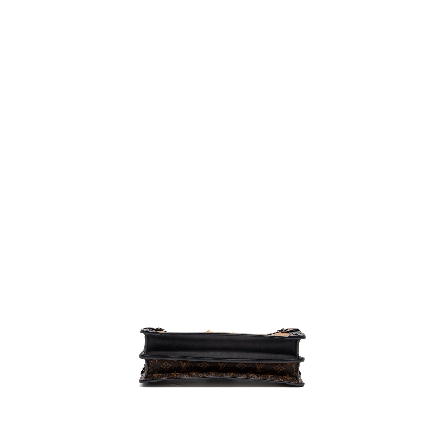 Louis Vuitton trunk clutch monogram reverse canvas GHW