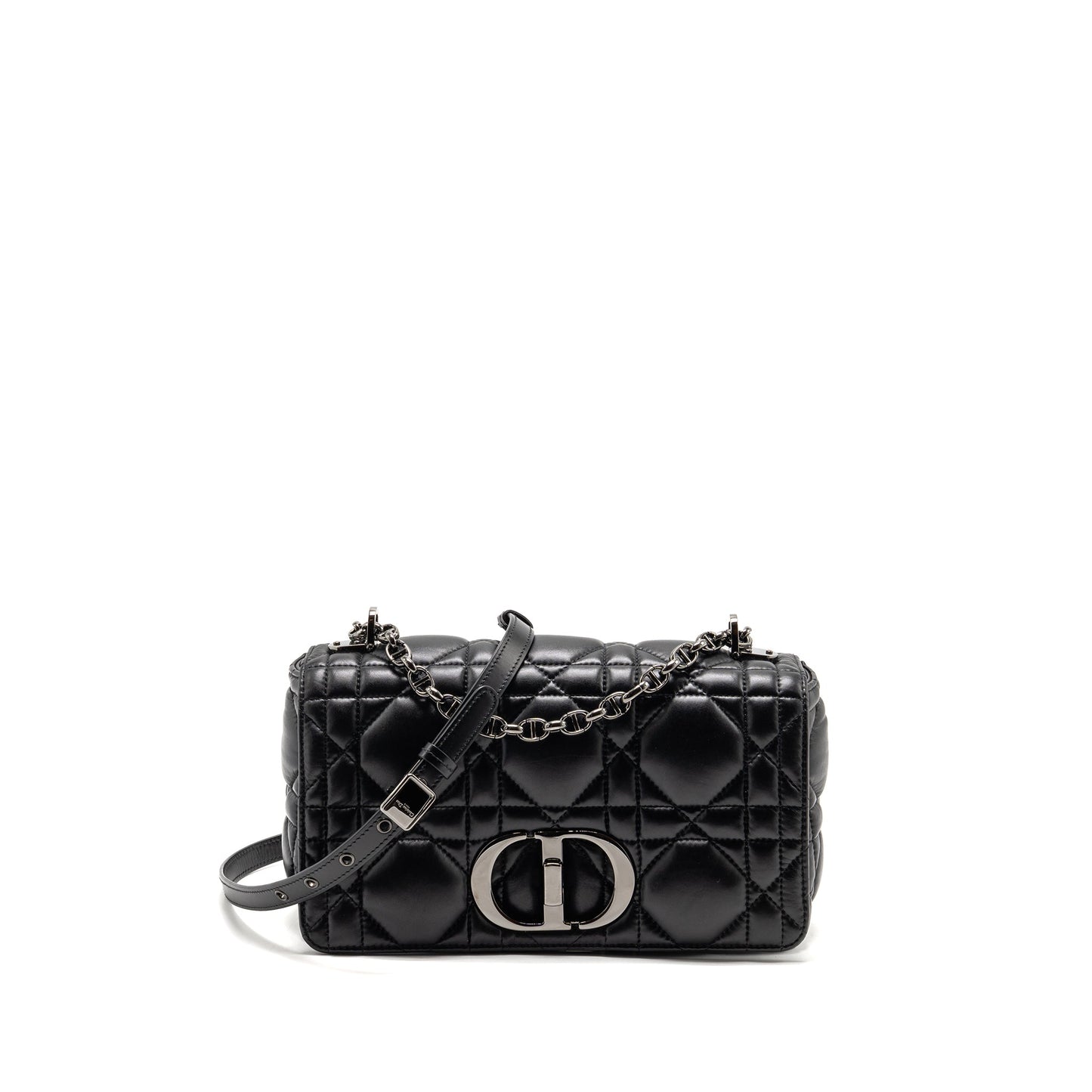 Dior Medium Dior Caro Bag Calfskin SO Black