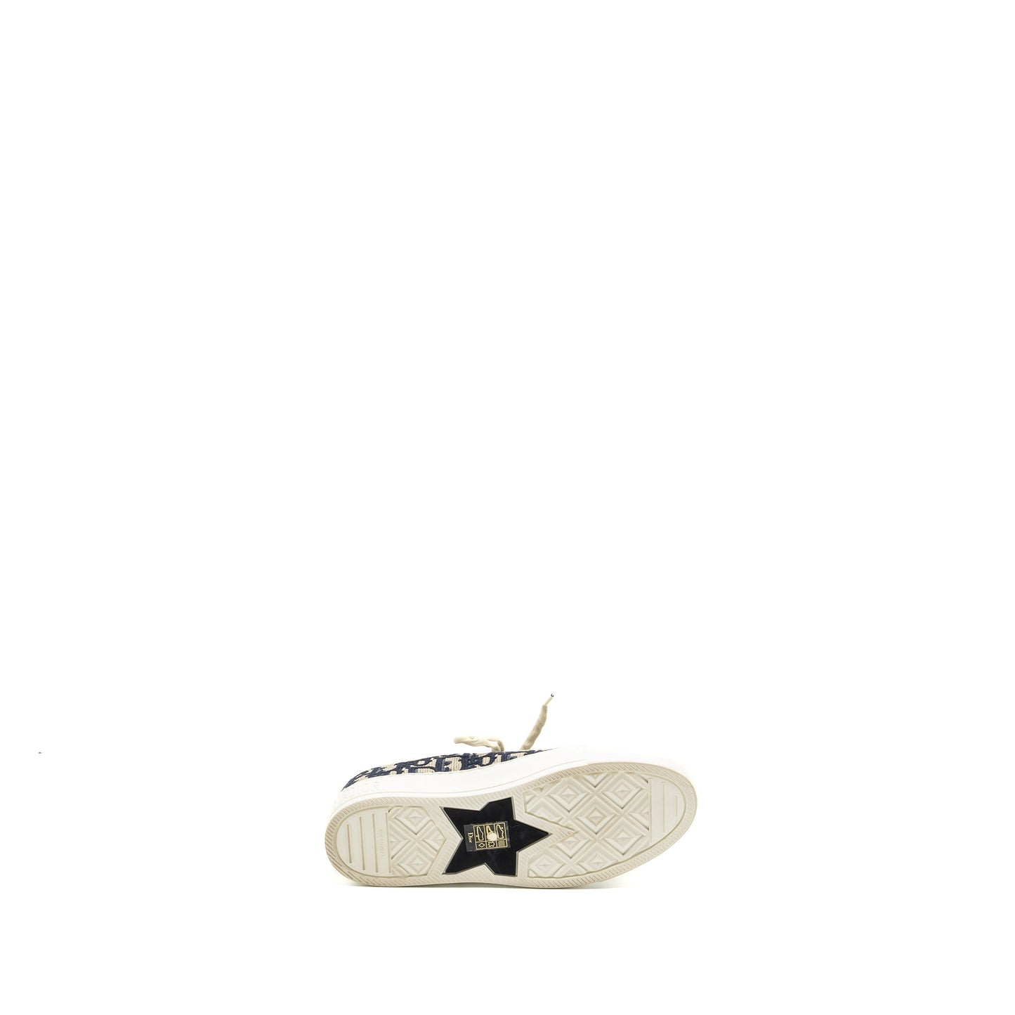 Dior size 37 walk N Sneaker blue oblique embroidery blue/multicolour