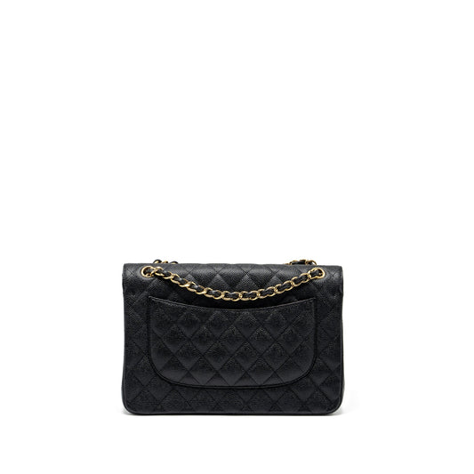 Chanel Classic jumbo double flap bag caviar black GHW