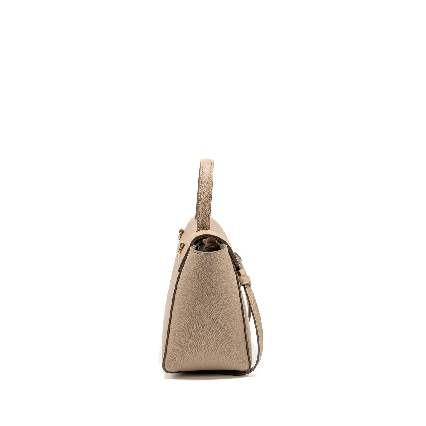 Celine Nano Belt Bag Grained Calfskin Beige GHW