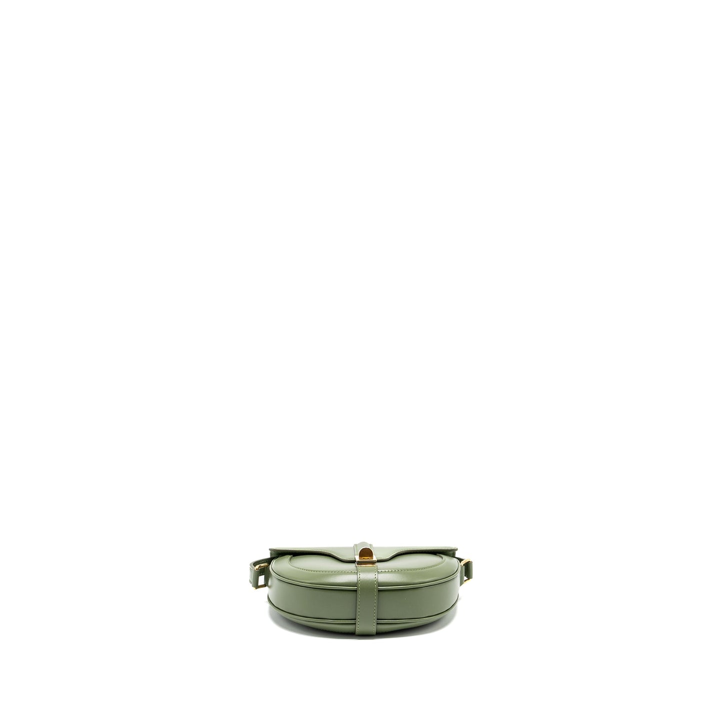 Celine Small Besace Bag Calfskin Light Khaki GHW