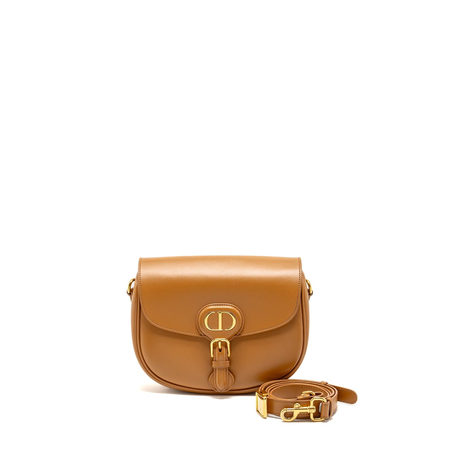 Dior Medium Dior Bobby Bag Calfskin Caramel GHW