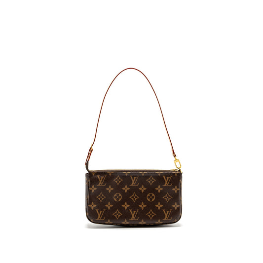 Louis Vuitton Pochette Accessories MONOGRAM Canvas GHW