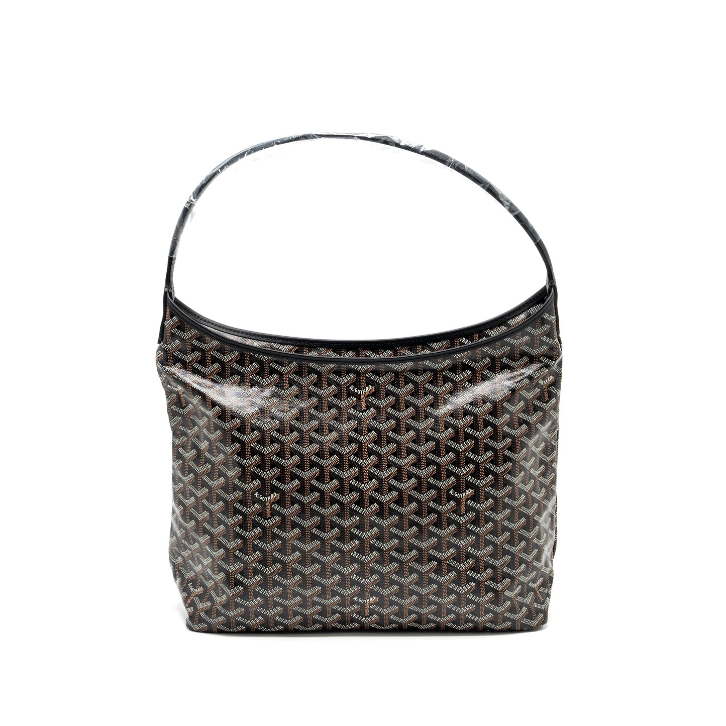 Goyard Boheme Hobo bag goyardline canvas black SHW