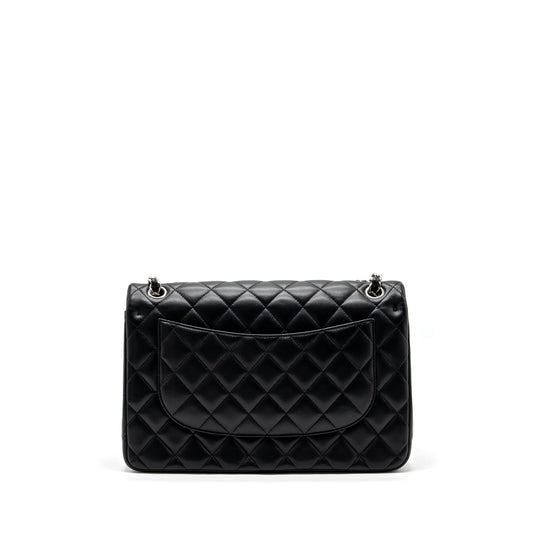 Chanel Jumbo Classic Double Flap Bag Lambskin Black SHW
