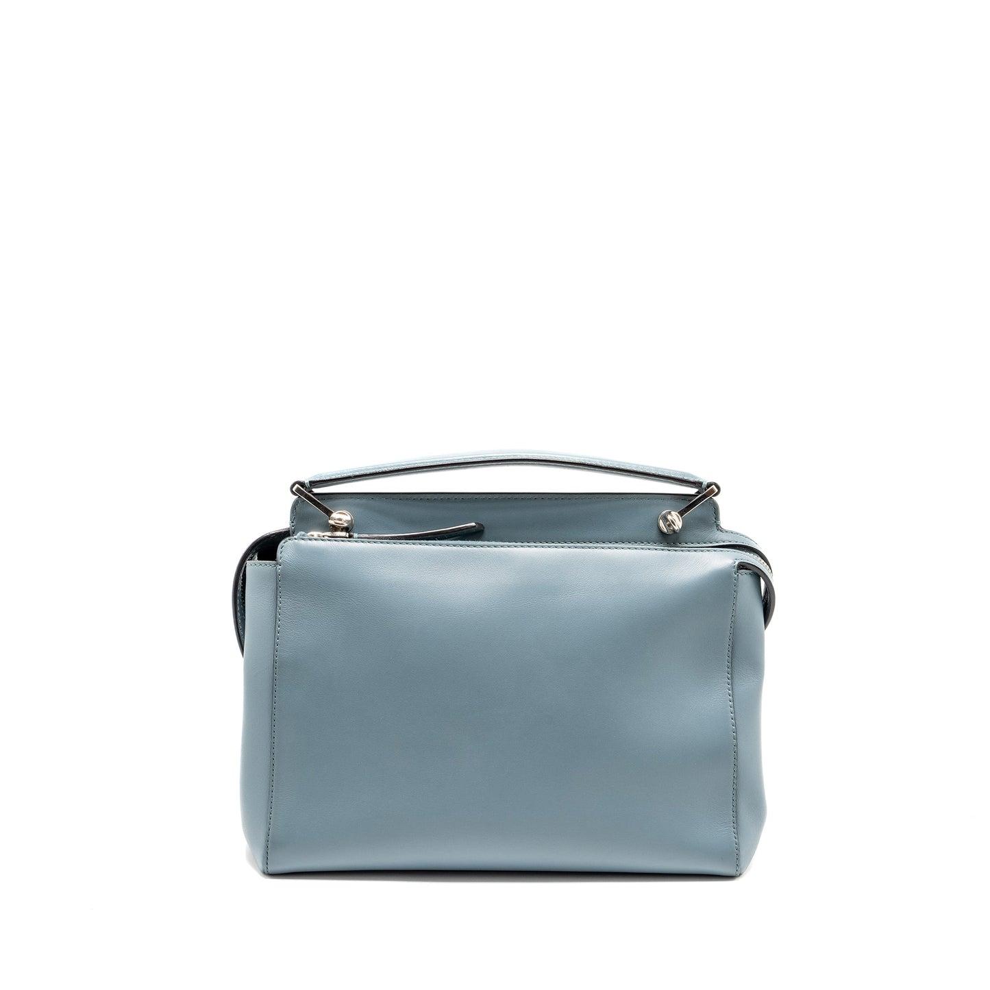 Fendi Dotcom Bag Calfskin Blue SHW