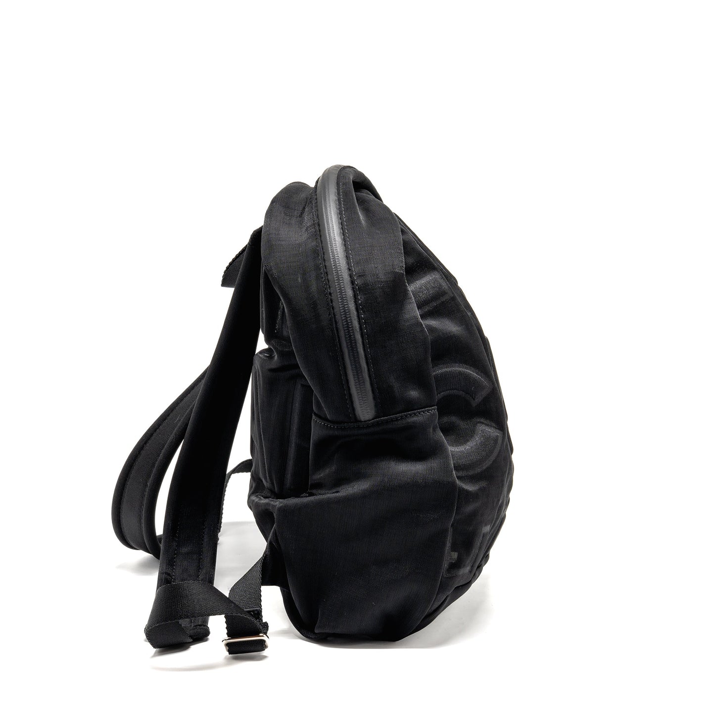 Chanel coco neige Backpack mesh black SHW