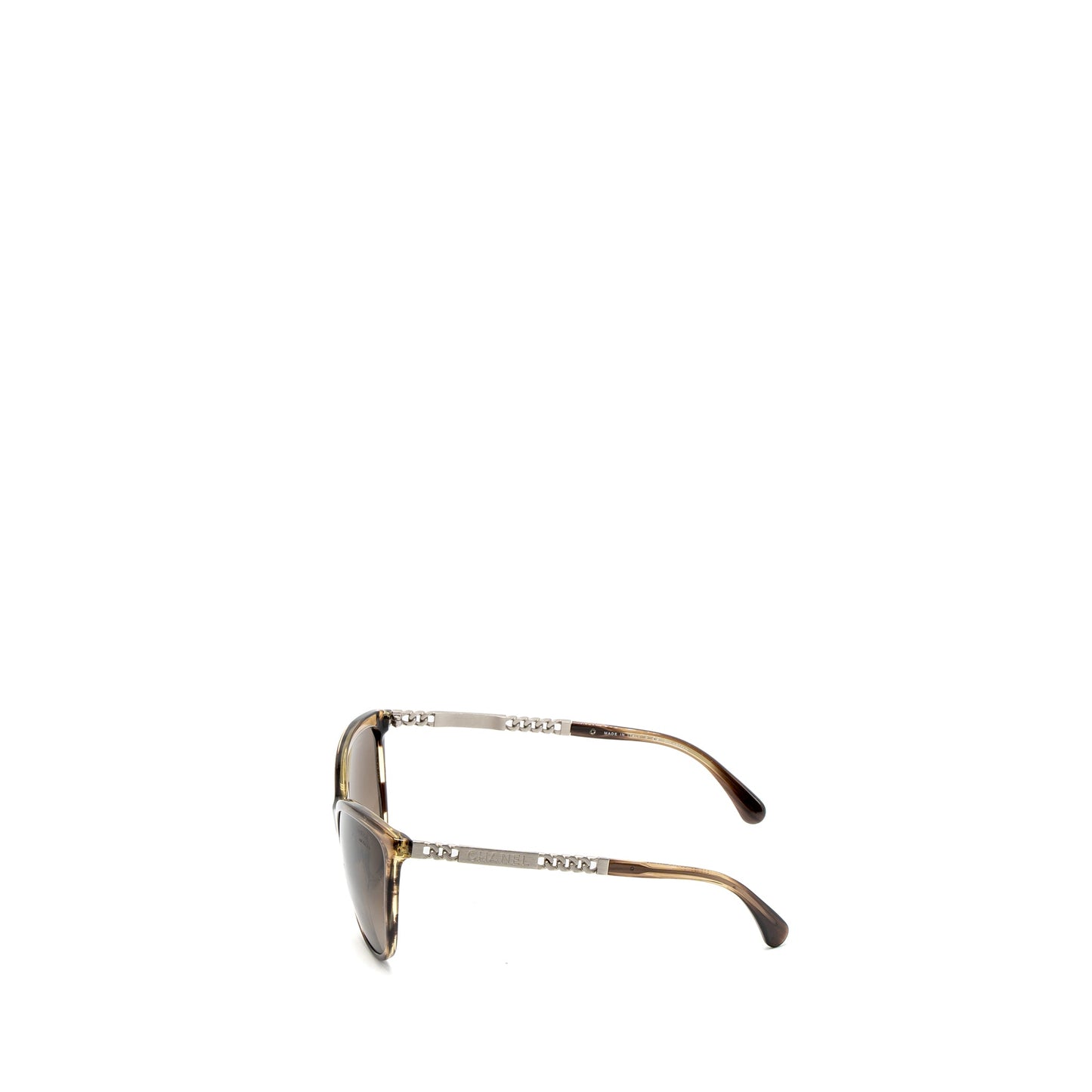 Chanel 5352 Butterfly Sunglasses Light Brown SHW