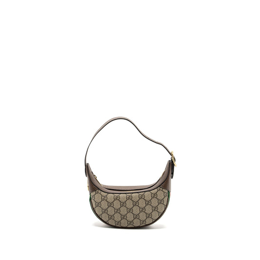 Gucci Ophidia GG Mini Bag GG supreme canvas GHW