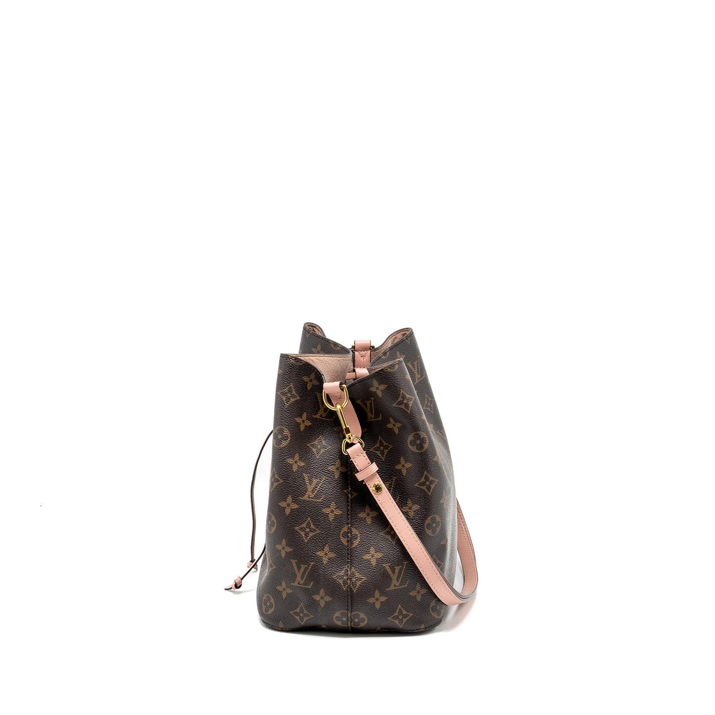 Louis Vuitton Neonoe monogram canvas / rose poudre GHW
