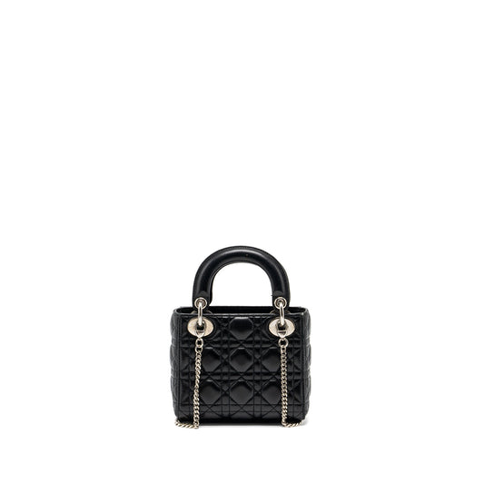 Dior Mini Lady Dior Lambskin Black SHW