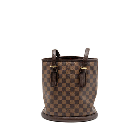 Louis Vuitton Marais Bucket Bag Damier Ebene GHW